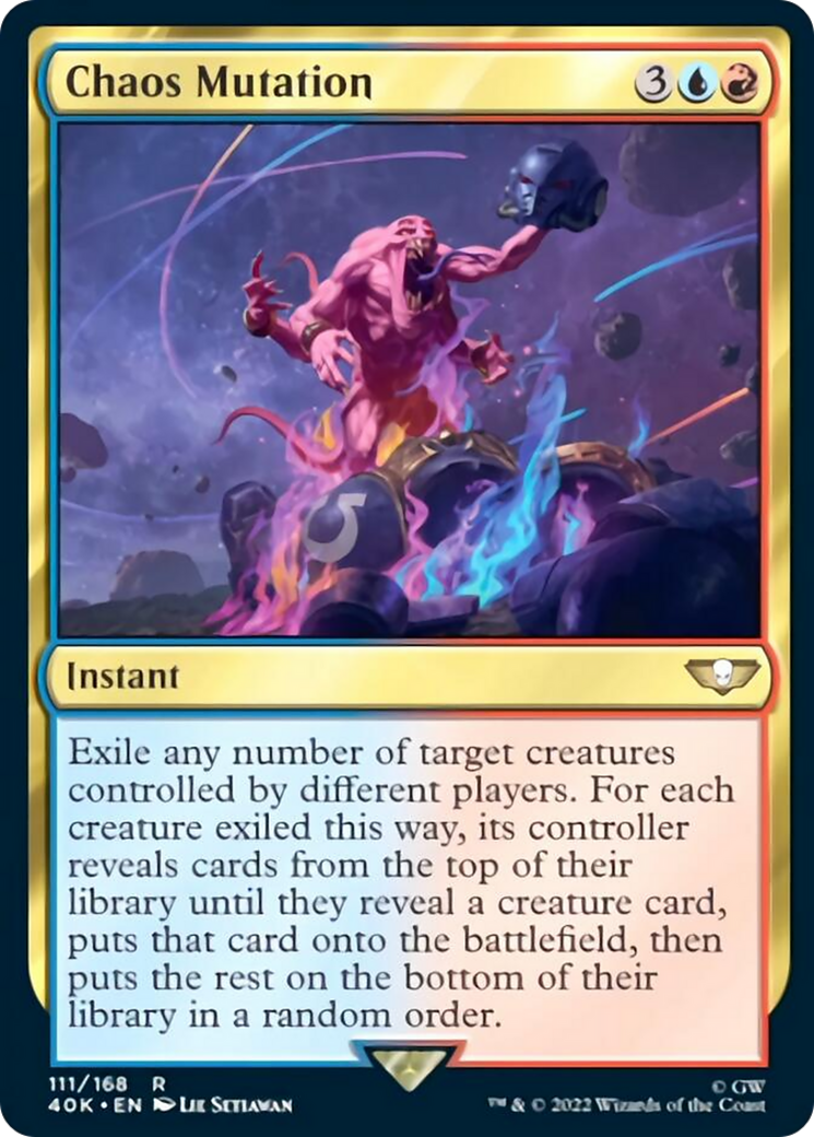 Chaos Mutation (Surge Foil) [Warhammer 40,000] | The CG Realm