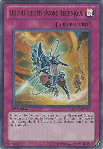 Double-Edged Sword Technique [RYMP-EN112] Ultra Rare | The CG Realm