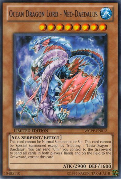 Ocean Dragon Lord - Neo-Daedalus [WCPP-EN012] Rare | The CG Realm