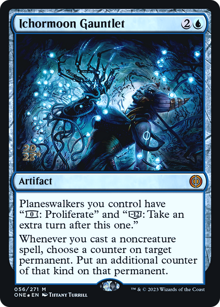 Ichormoon Gauntlet [Phyrexia: All Will Be One Prerelease Promos] | The CG Realm