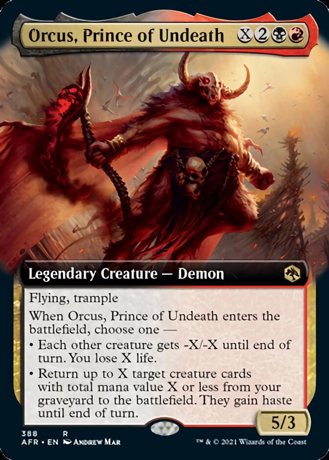 Orcus, Prince of Undeath (Extended Art) [Dungeons & Dragons: Adventures in the Forgotten Realms] | The CG Realm