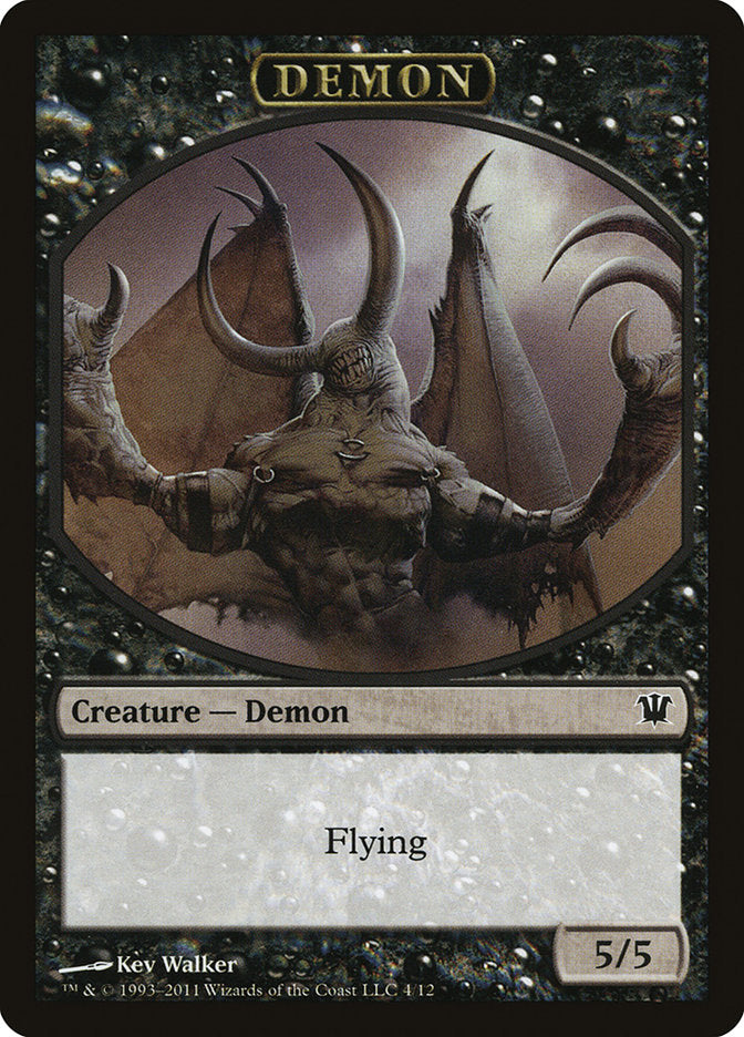 Demon Token [Innistrad Tokens] | The CG Realm