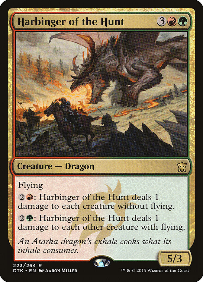 Harbinger of the Hunt [Dragons of Tarkir] | The CG Realm
