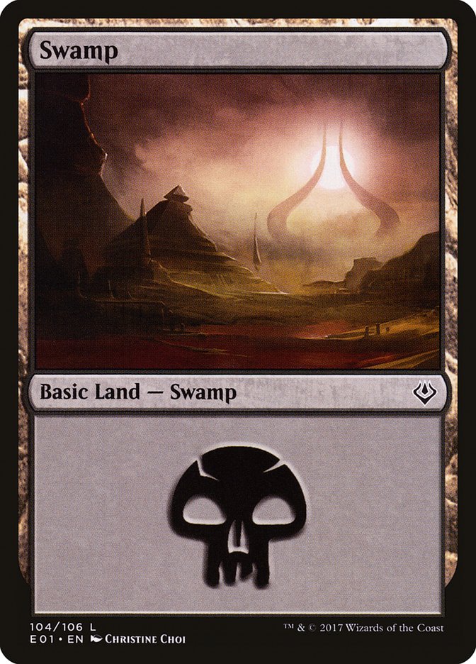Swamp (104) [Archenemy: Nicol Bolas] | The CG Realm