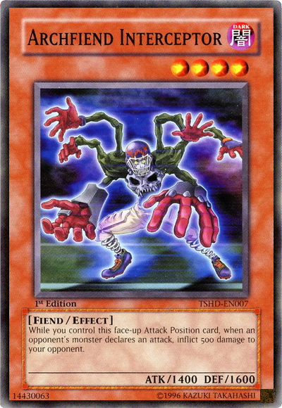 Archfiend Interceptor [TSHD-EN007] Common | The CG Realm