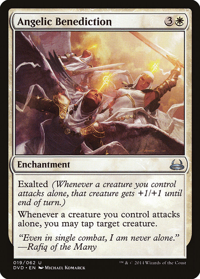 Angelic Benediction (Divine vs. Demonic) [Duel Decks Anthology] | The CG Realm