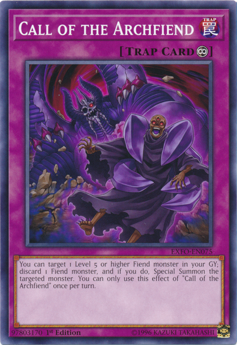 Call of the Archfiend [EXFO-EN075] Common | The CG Realm