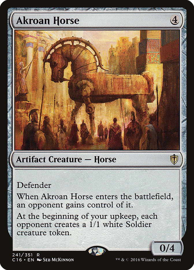 Akroan Horse [Commander 2016] | The CG Realm