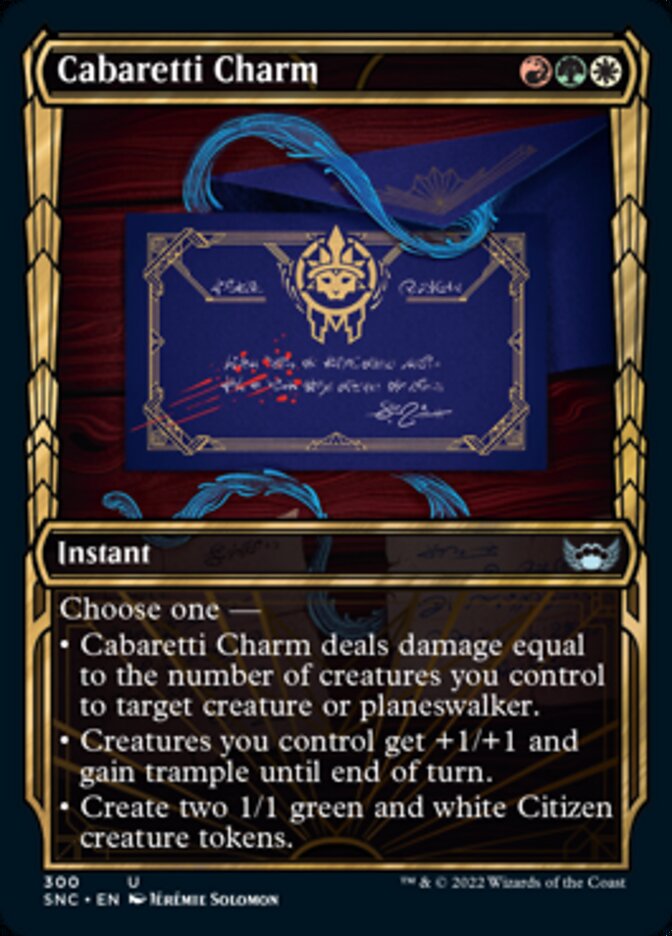 Cabaretti Charm (Showcase Golden Age) [Streets of New Capenna] | The CG Realm