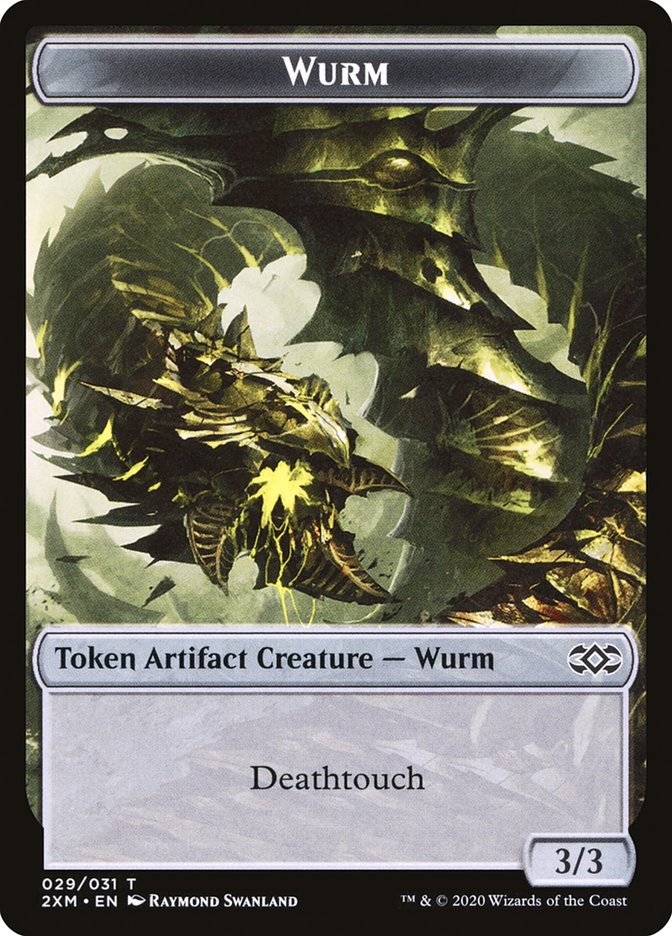 Wurm Token (029/031) [Double Masters Tokens] | The CG Realm