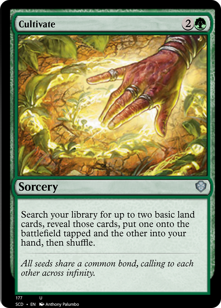 Cultivate [Starter Commander Decks] | The CG Realm