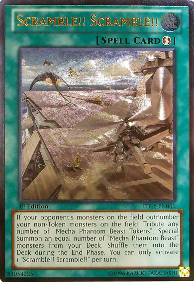 Scramble!! Scramble!! [LTGY-EN061] Ultimate Rare | The CG Realm