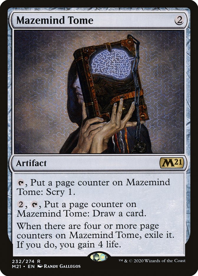 Mazemind Tome [Core Set 2021] | The CG Realm