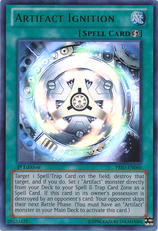 Artifact Ignition [PRIO-EN060] Ultra Rare | The CG Realm