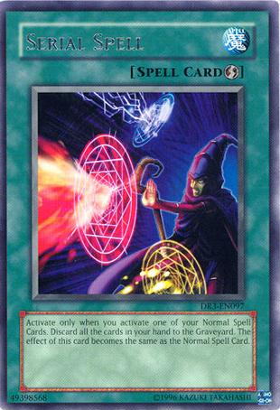 Serial Spell [DR3-EN097] Rare | The CG Realm