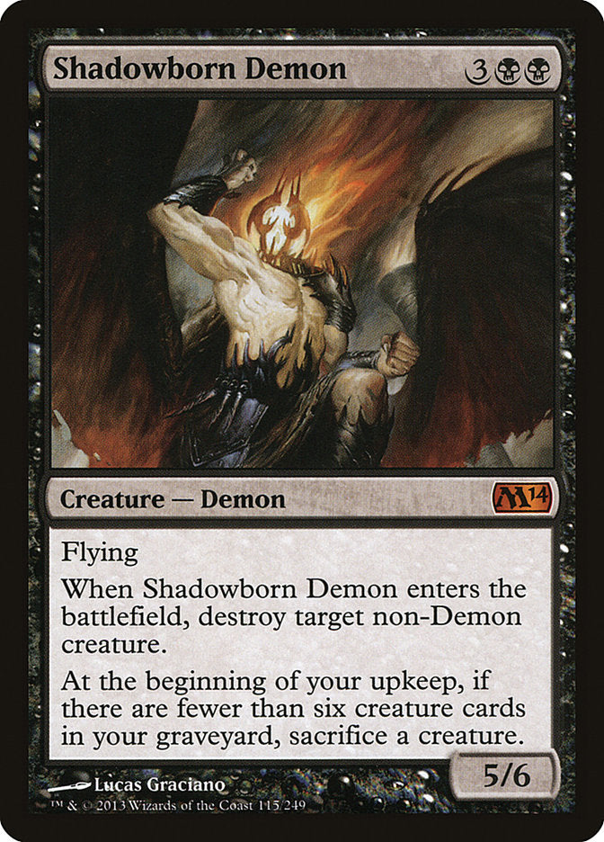 Shadowborn Demon [Magic 2014] | The CG Realm