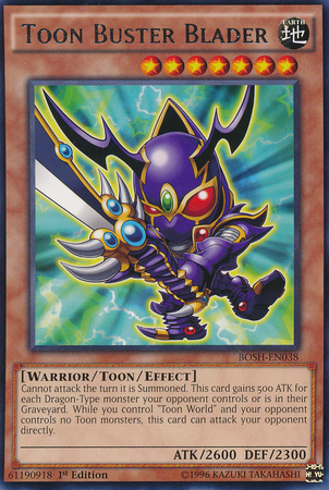 Toon Buster Blader [BOSH-EN038] Rare | The CG Realm