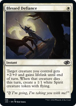 Blessed Defiance [Jumpstart 2022] | The CG Realm