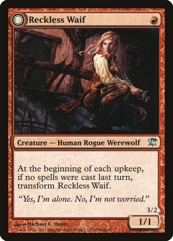 Reckless Waif // Merciless Predator [Innistrad] | The CG Realm