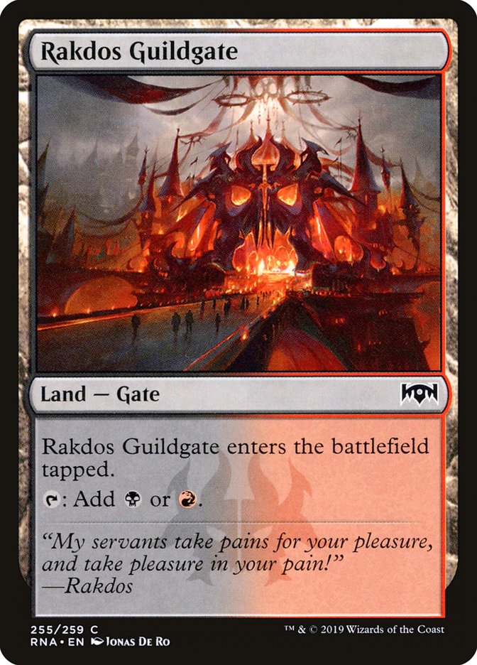 Rakdos Guildgate (255/259) [Ravnica Allegiance] | The CG Realm