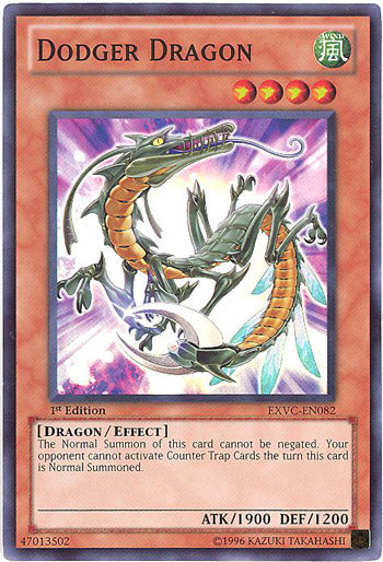 Dodger Dragon [EXVC-EN082] Super Rare | The CG Realm