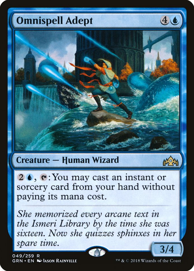 Omnispell Adept [Guilds of Ravnica] | The CG Realm
