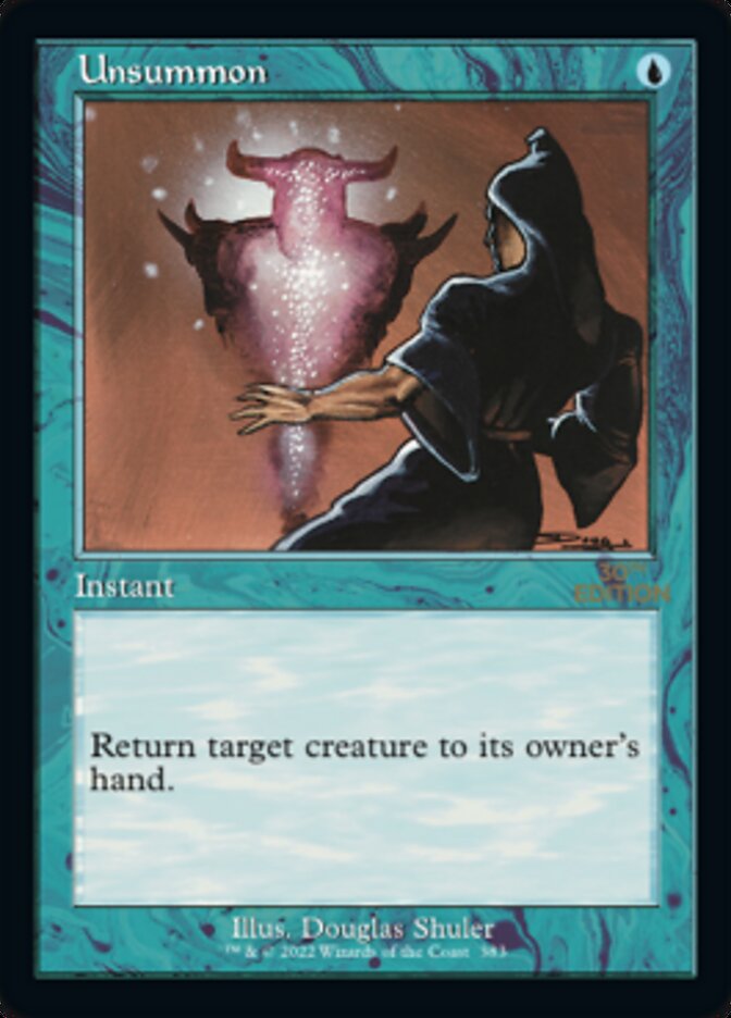Unsummon (Retro Frame) (30A-383) - 30th Anniversary Edition