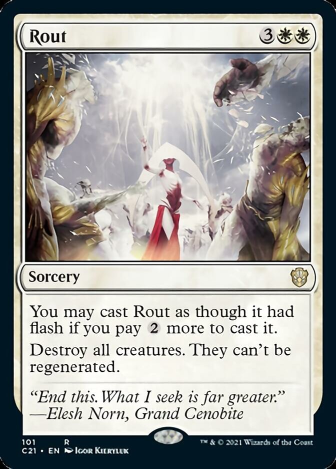 Rout [Commander 2021] | The CG Realm