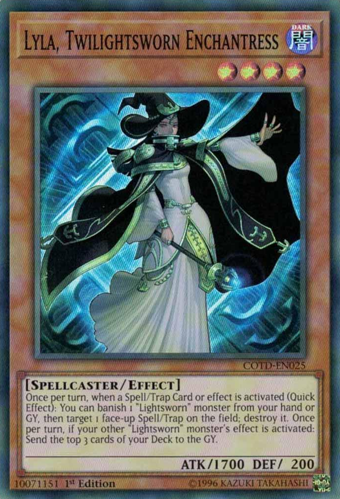 Lyla, Twilightsworn Enchantress [COTD-EN025] Super Rare | The CG Realm