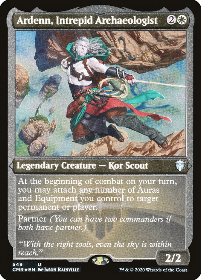 Ardenn, Intrepid Archaeologist (Etched) [Commander Legends] | The CG Realm