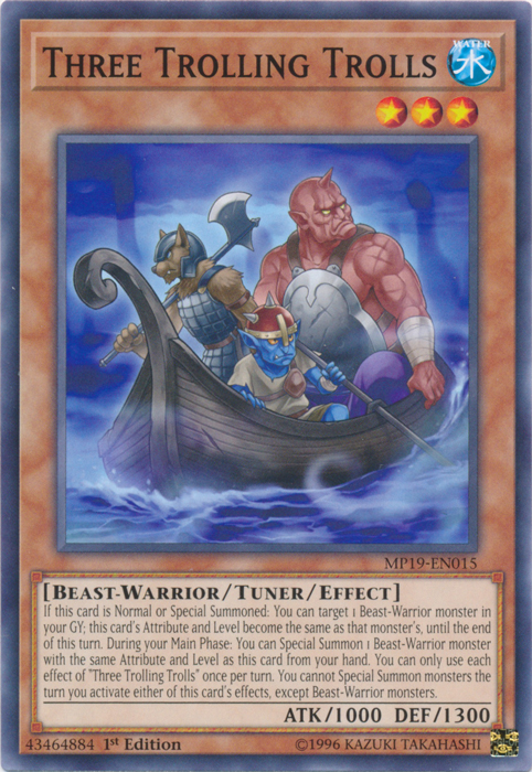 Three Trolling Trolls [MP19-EN015] Common | The CG Realm