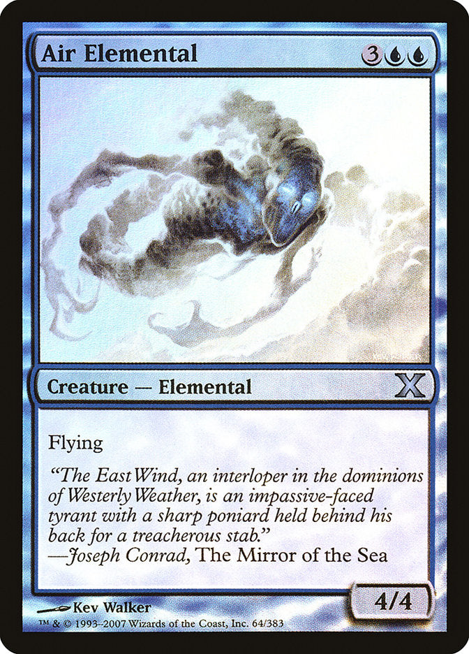 Air Elemental (Premium Foil) [Tenth Edition] | The CG Realm