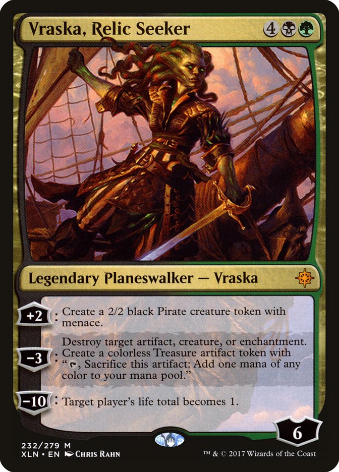 Vraska, Relic Seeker [Ixalan] | The CG Realm