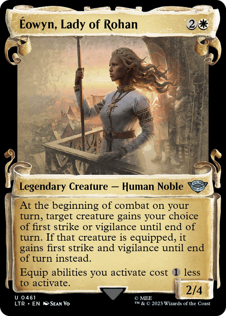 Eowyn, Lady of Rohan [The Lord of the Rings: Tales of Middle-Earth Showcase Scrolls] | The CG Realm