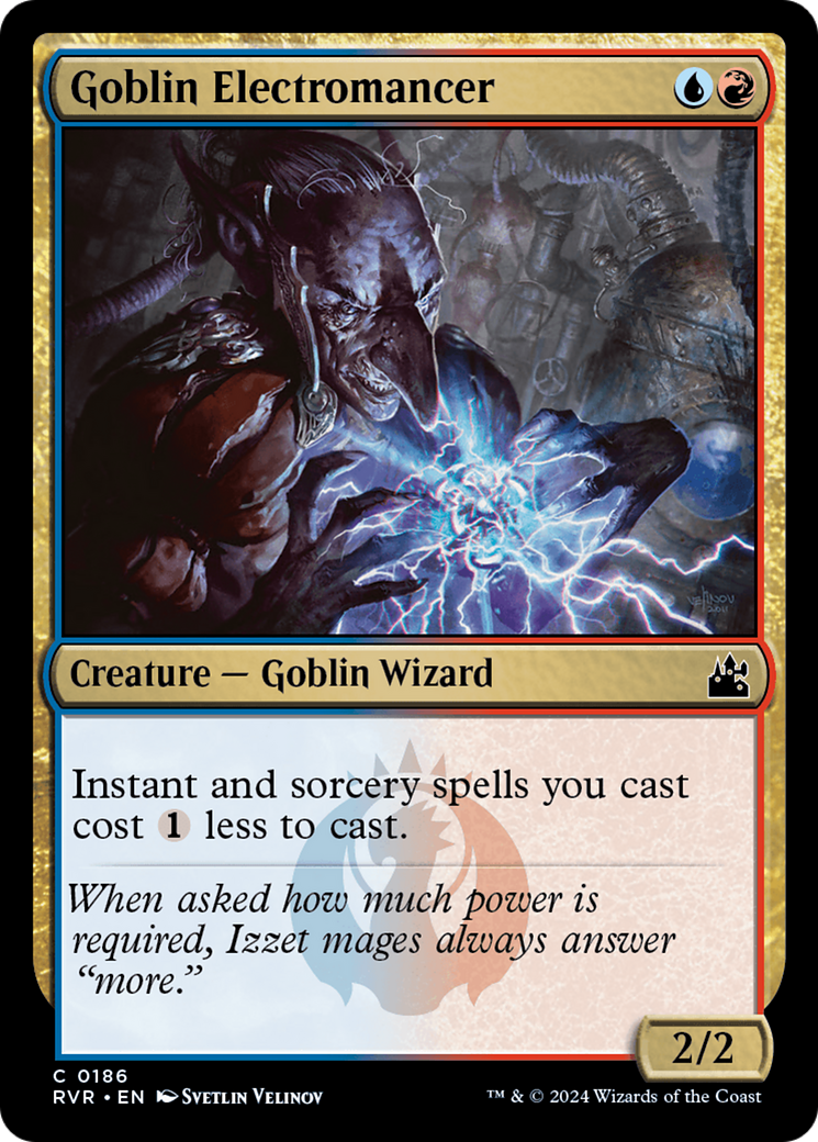 Goblin Electromancer [Ravnica Remastered] | The CG Realm