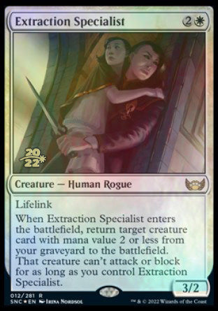Extraction Specialist [Streets of New Capenna Prerelease Promos] | The CG Realm