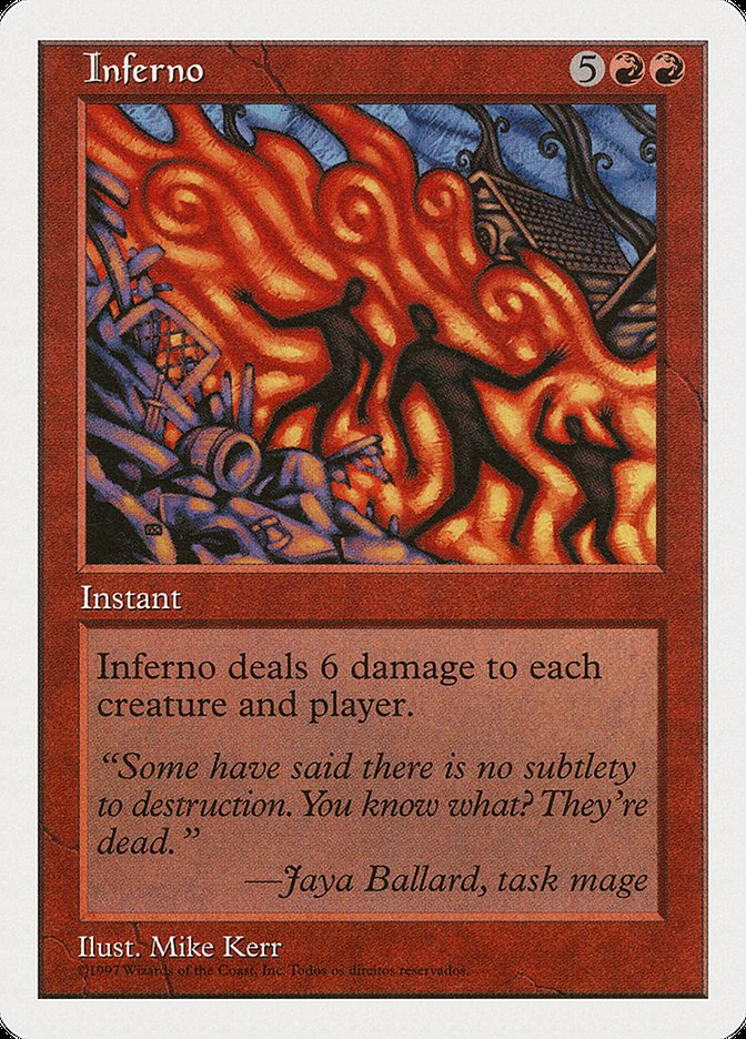 Inferno (Portuguese Copyright) [Fifth Edition] | The CG Realm