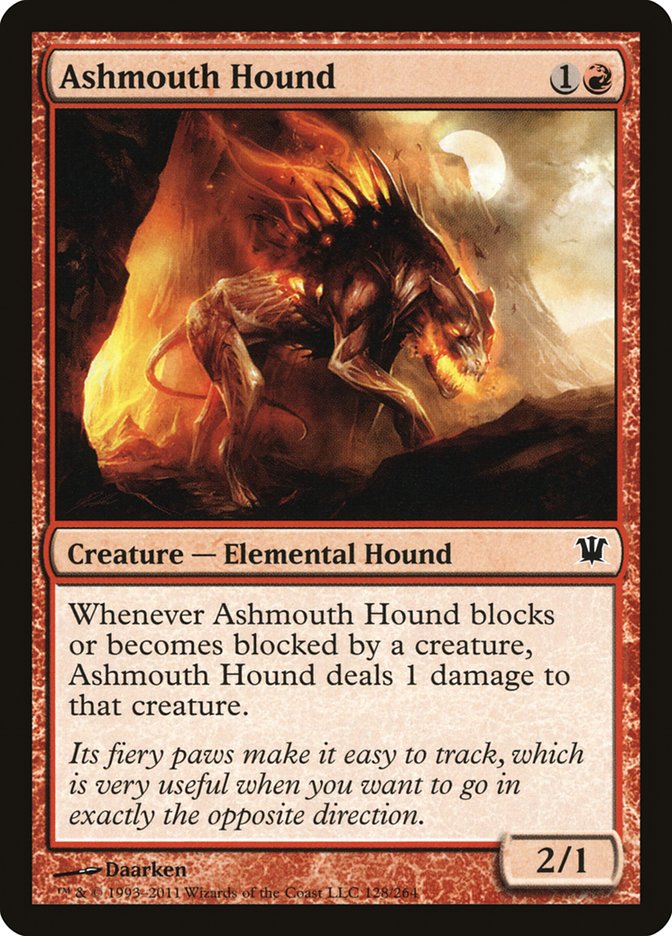 Ashmouth Hound [Innistrad] | The CG Realm