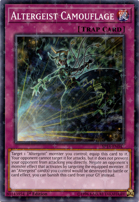 Altergeist Camouflage [SP18-EN047] Starfoil Rare | The CG Realm