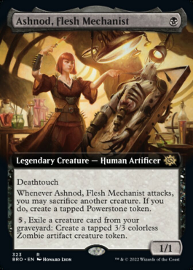 Ashnod, Flesh Mechanist (Extended Art) [The Brothers' War] | The CG Realm