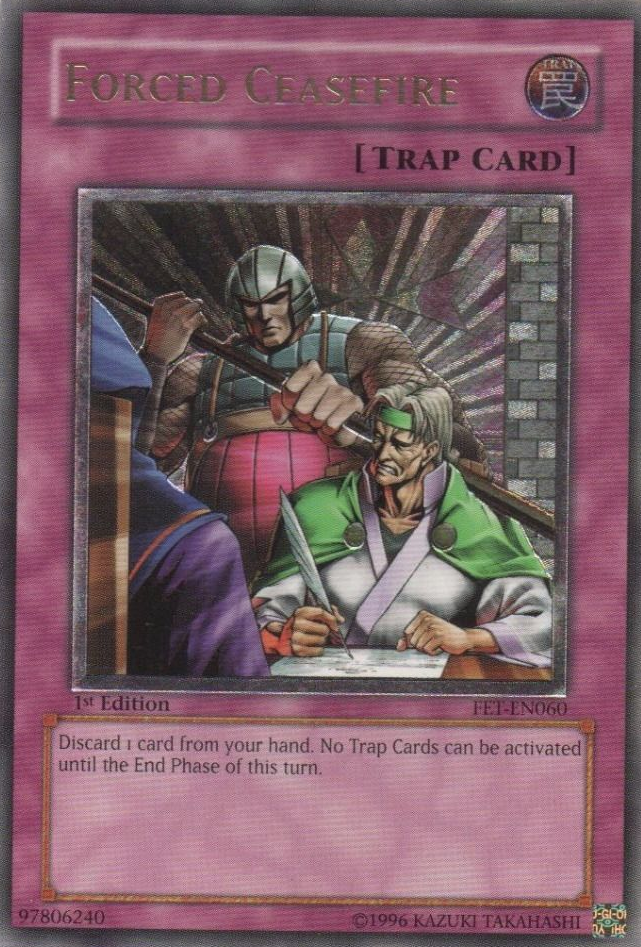 Forced Ceasefire [FET-EN060] Ultimate Rare | The CG Realm