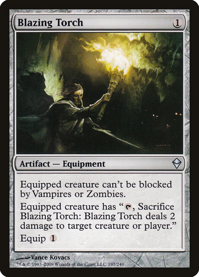 Blazing Torch [Zendikar] | The CG Realm