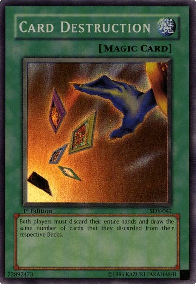Card Destruction [SDY-042] Super Rare | The CG Realm