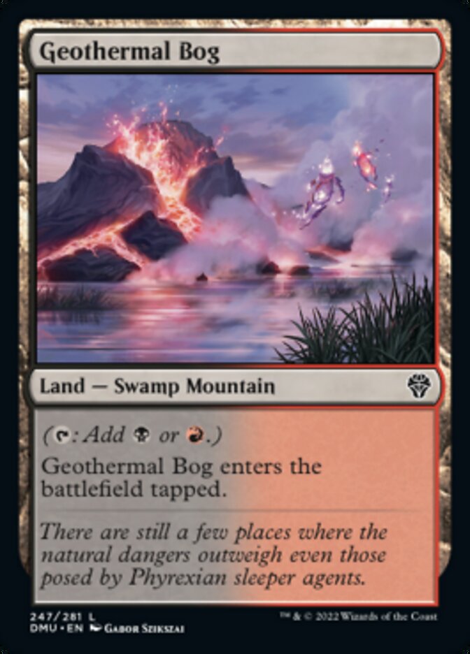 Geothermal Bog [Dominaria United] | The CG Realm