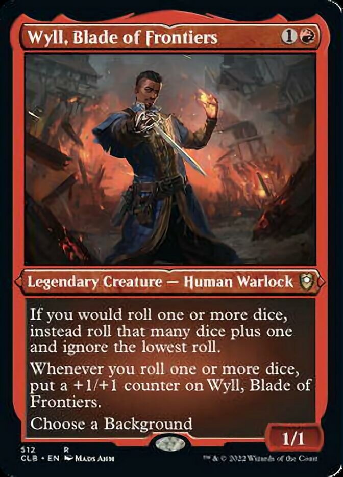 Wyll, Blade of Frontiers (Foil Etched) [Commander Legends: Battle for Baldur's Gate] | The CG Realm