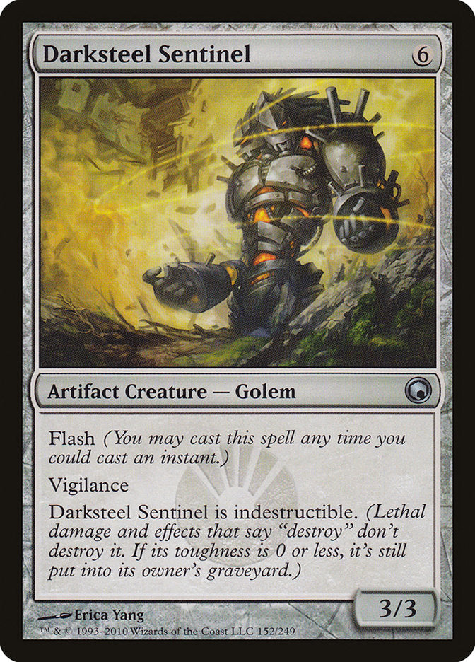 Darksteel Sentinel [Scars of Mirrodin] | The CG Realm