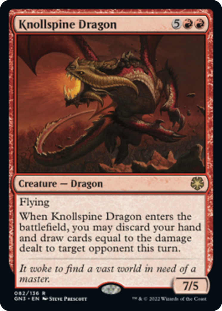 Knollspine Dragon [Game Night: Free-for-All] | The CG Realm