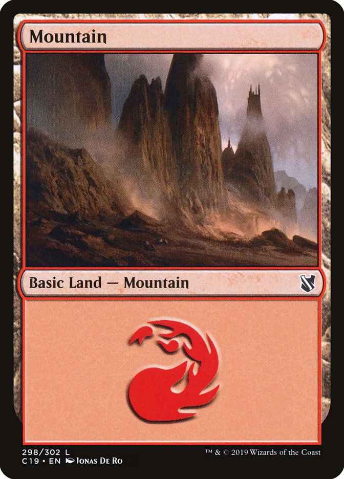 Mountain (298) [Commander 2019] | The CG Realm