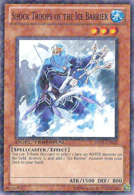 Shock Troops of the Ice Barrier [DT03-EN025] Common | The CG Realm
