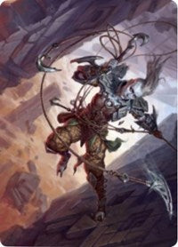 Akiri, Fearless Voyager Art Card [Zendikar Rising Art Series] | The CG Realm
